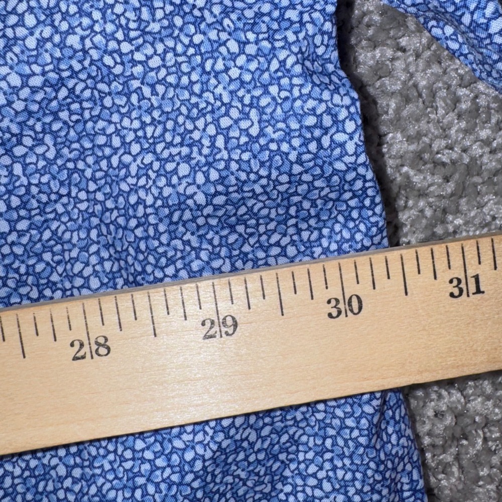Roundtree & Yorke Gold Label Shirt Mens Stretch Non-Iron Blue 3XB NEW - Picture 8 of 8
